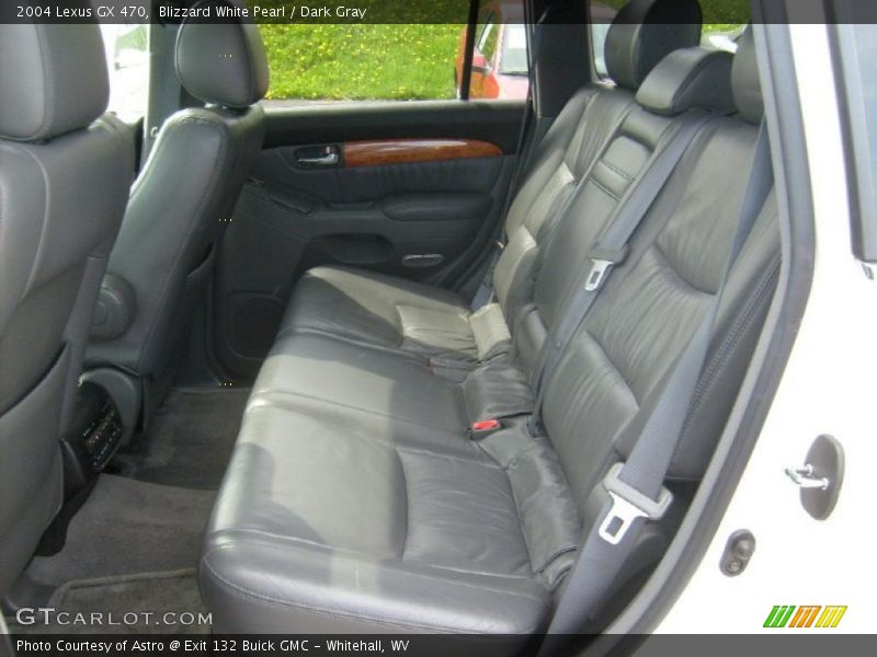 Blizzard White Pearl / Dark Gray 2004 Lexus GX 470