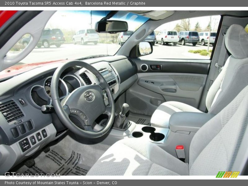 Barcelona Red Metallic / Graphite 2010 Toyota Tacoma SR5 Access Cab 4x4