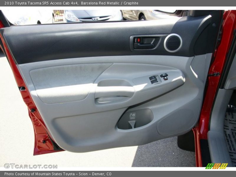 Barcelona Red Metallic / Graphite 2010 Toyota Tacoma SR5 Access Cab 4x4