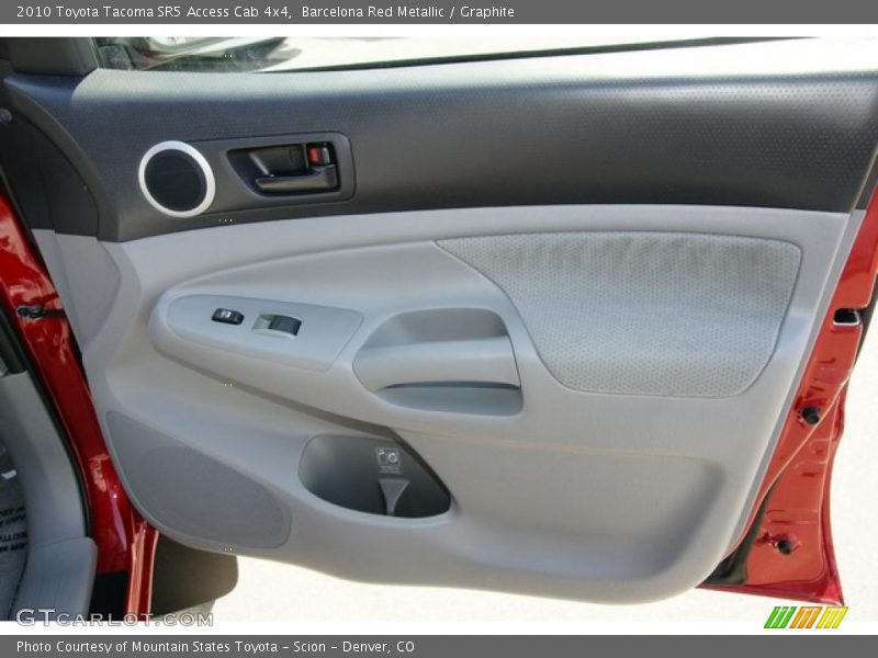 Barcelona Red Metallic / Graphite 2010 Toyota Tacoma SR5 Access Cab 4x4