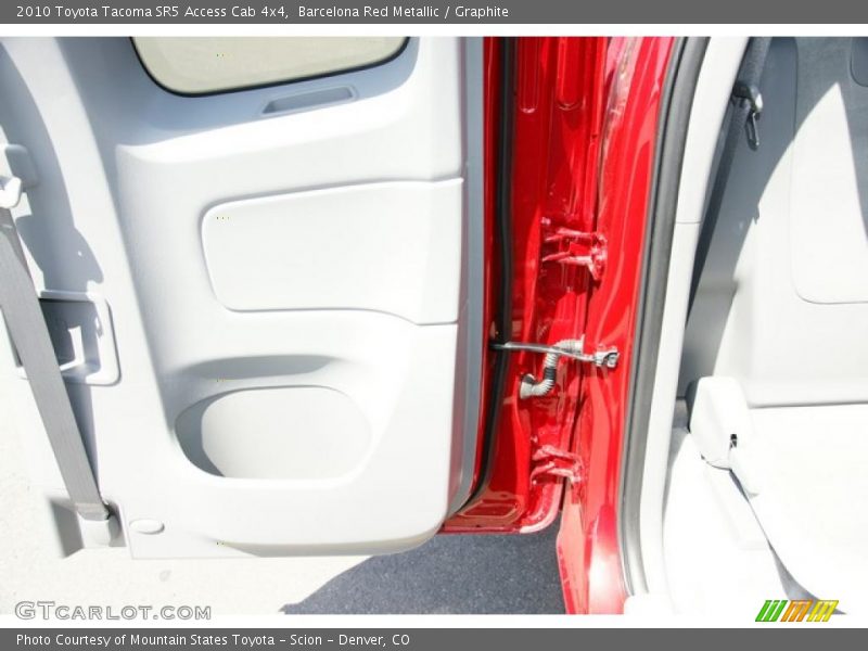 Barcelona Red Metallic / Graphite 2010 Toyota Tacoma SR5 Access Cab 4x4