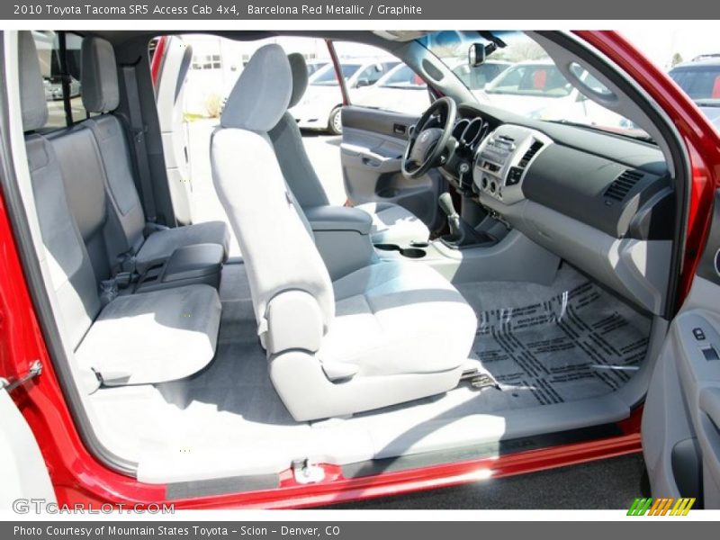  2010 Tacoma SR5 Access Cab 4x4 Graphite Interior