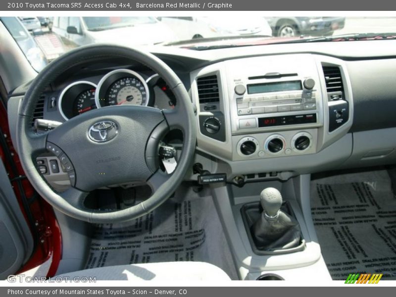Barcelona Red Metallic / Graphite 2010 Toyota Tacoma SR5 Access Cab 4x4