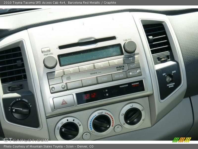 Barcelona Red Metallic / Graphite 2010 Toyota Tacoma SR5 Access Cab 4x4
