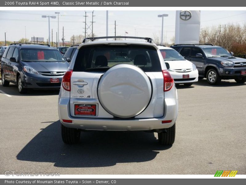 Classic Silver Metallic / Dark Charcoal 2006 Toyota RAV4 Sport 4WD