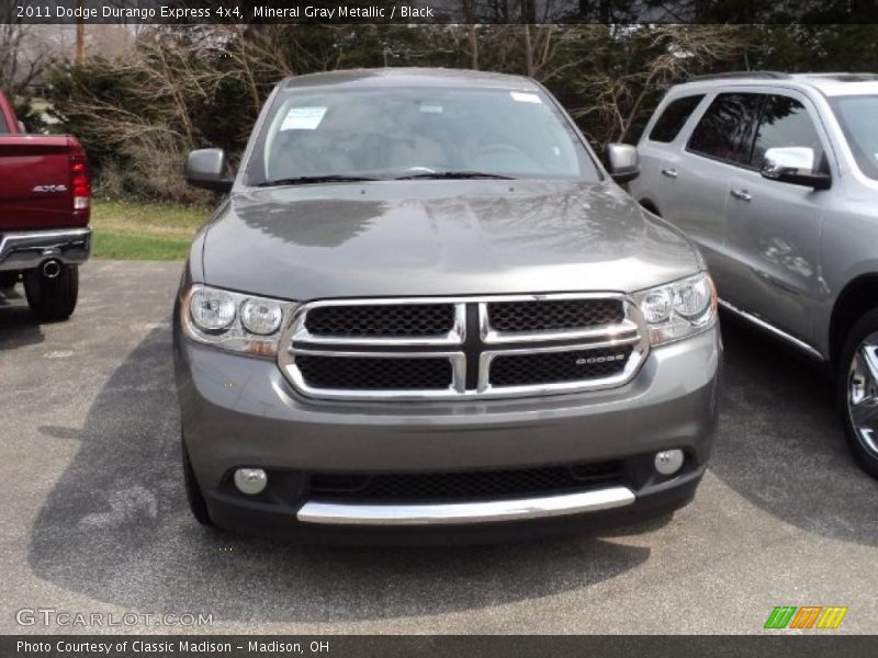 Mineral Gray Metallic / Black 2011 Dodge Durango Express 4x4