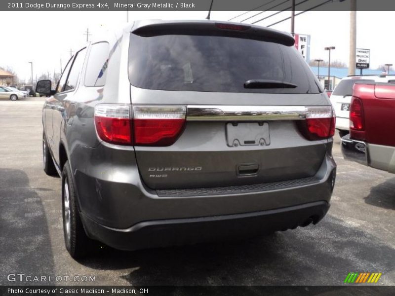 Mineral Gray Metallic / Black 2011 Dodge Durango Express 4x4