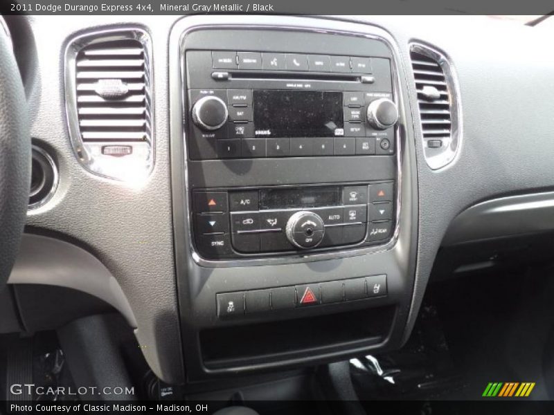 Mineral Gray Metallic / Black 2011 Dodge Durango Express 4x4