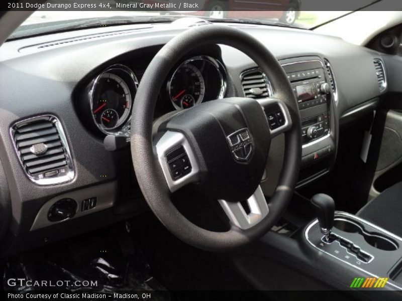 Mineral Gray Metallic / Black 2011 Dodge Durango Express 4x4