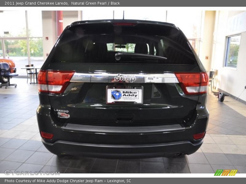 Natural Green Pearl / Black 2011 Jeep Grand Cherokee Laredo