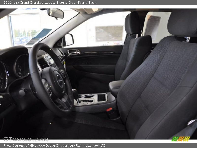 Natural Green Pearl / Black 2011 Jeep Grand Cherokee Laredo