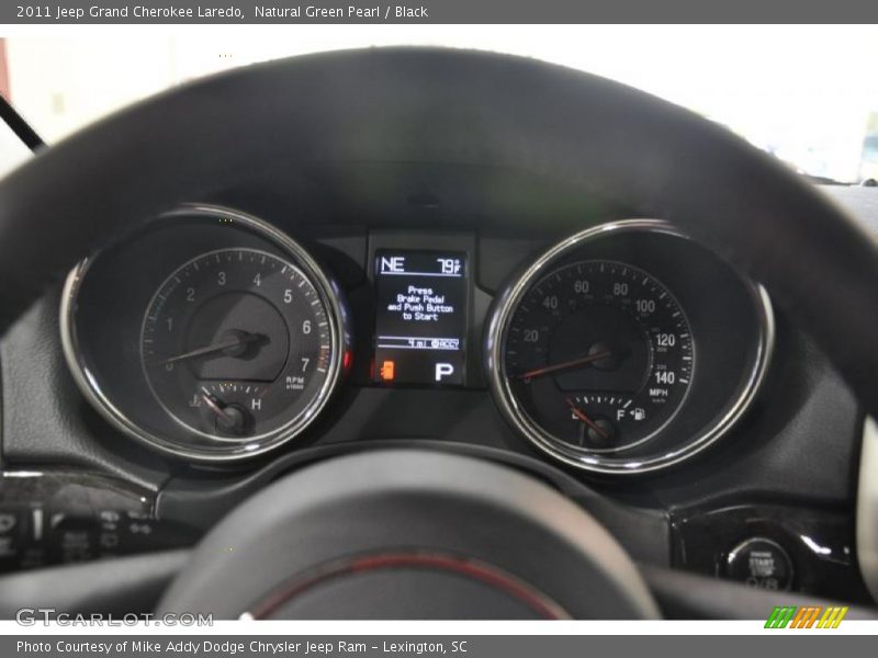 Natural Green Pearl / Black 2011 Jeep Grand Cherokee Laredo