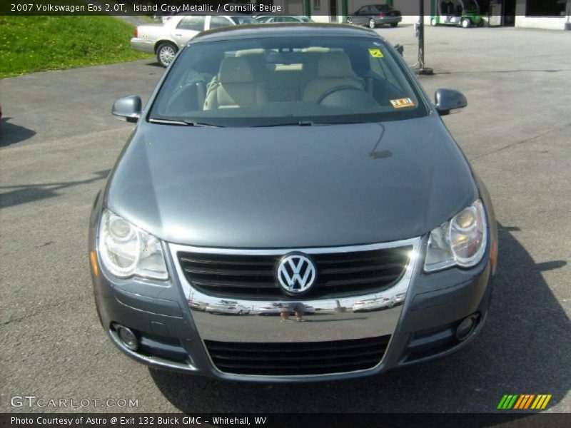 Island Grey Metallic / Cornsilk Beige 2007 Volkswagen Eos 2.0T