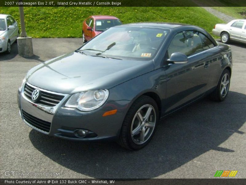 Island Grey Metallic / Cornsilk Beige 2007 Volkswagen Eos 2.0T