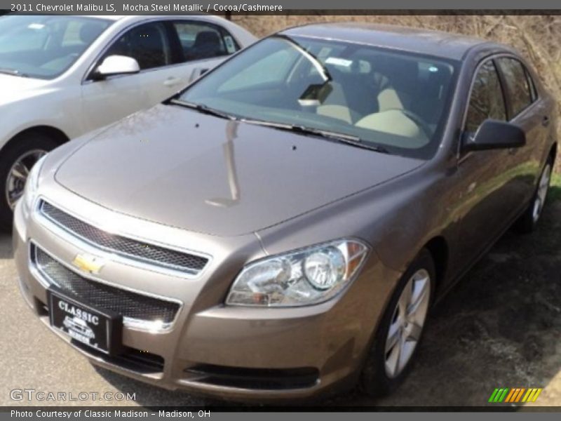 Mocha Steel Metallic / Cocoa/Cashmere 2011 Chevrolet Malibu LS
