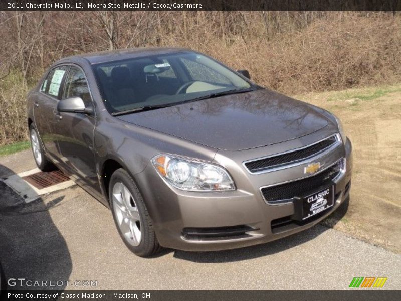 Mocha Steel Metallic / Cocoa/Cashmere 2011 Chevrolet Malibu LS