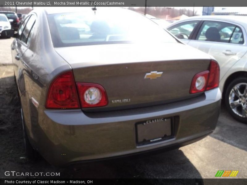 Mocha Steel Metallic / Cocoa/Cashmere 2011 Chevrolet Malibu LS