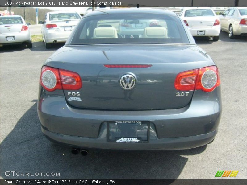 Island Grey Metallic / Cornsilk Beige 2007 Volkswagen Eos 2.0T