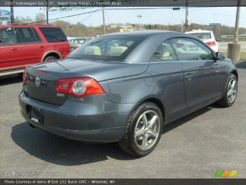 Island Grey Metallic / Cornsilk Beige 2007 Volkswagen Eos 2.0T