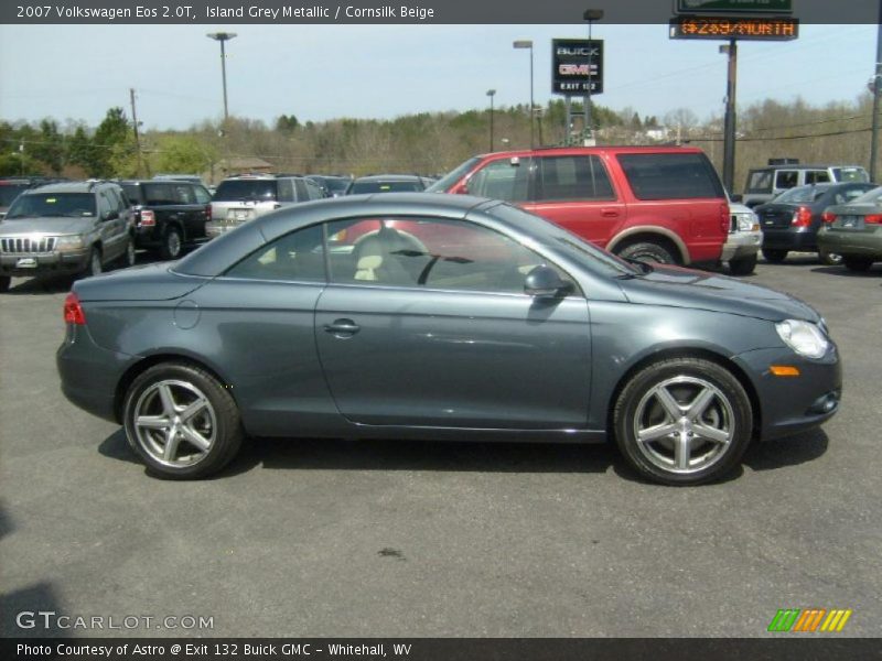 Island Grey Metallic / Cornsilk Beige 2007 Volkswagen Eos 2.0T