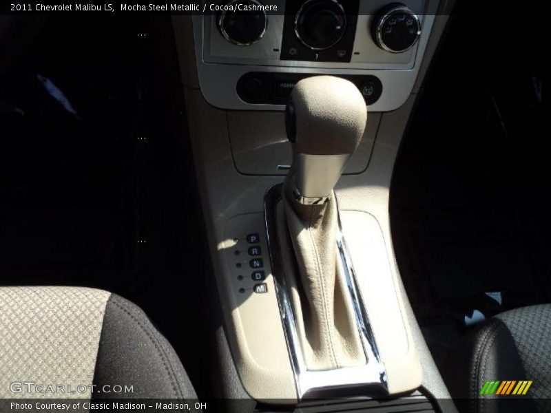 Mocha Steel Metallic / Cocoa/Cashmere 2011 Chevrolet Malibu LS