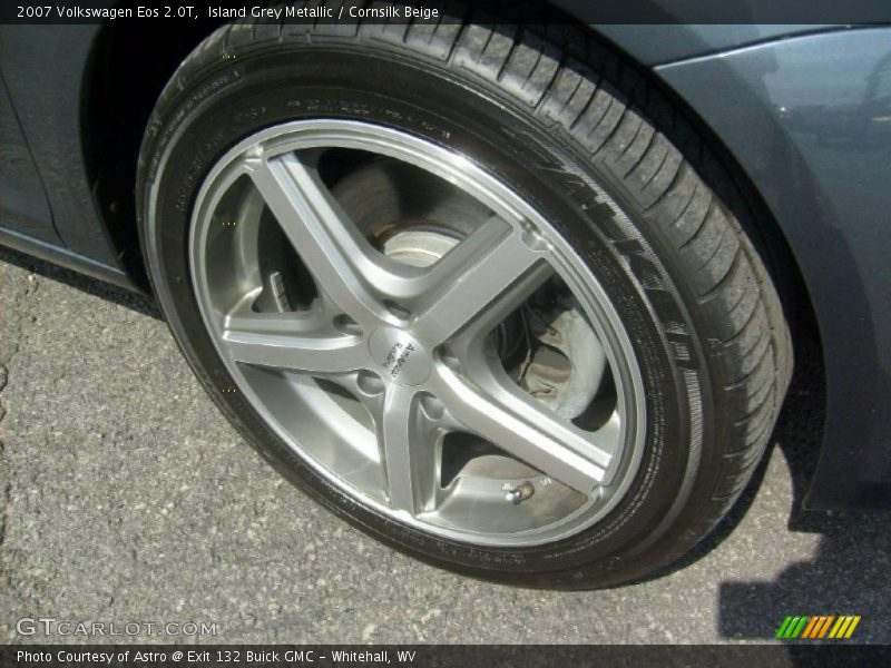 Island Grey Metallic / Cornsilk Beige 2007 Volkswagen Eos 2.0T