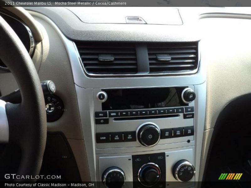 Mocha Steel Metallic / Cocoa/Cashmere 2011 Chevrolet Malibu LS