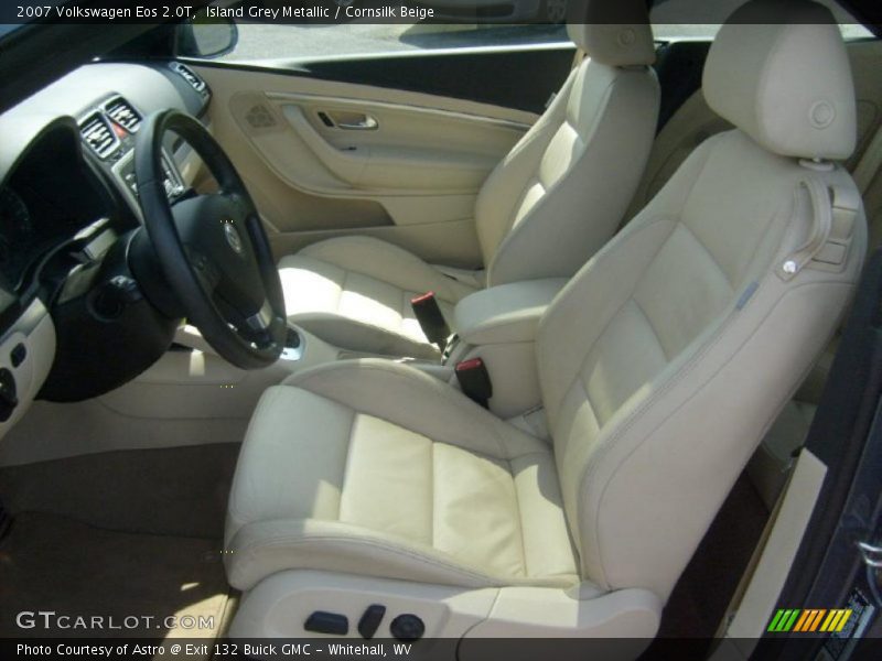 Island Grey Metallic / Cornsilk Beige 2007 Volkswagen Eos 2.0T