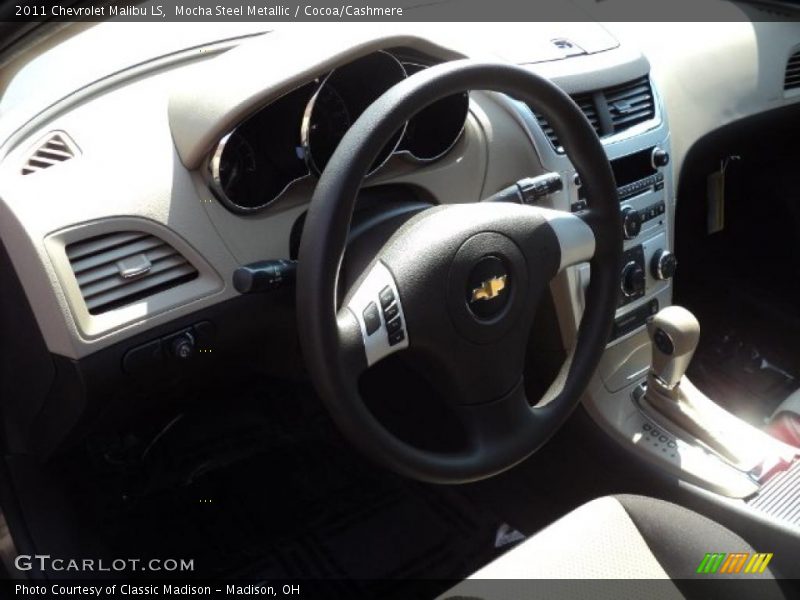 Mocha Steel Metallic / Cocoa/Cashmere 2011 Chevrolet Malibu LS