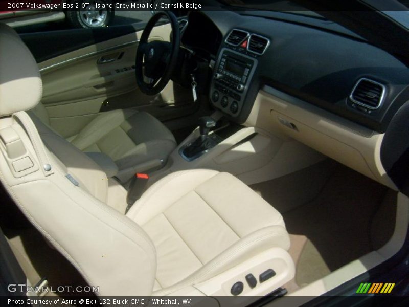 Island Grey Metallic / Cornsilk Beige 2007 Volkswagen Eos 2.0T