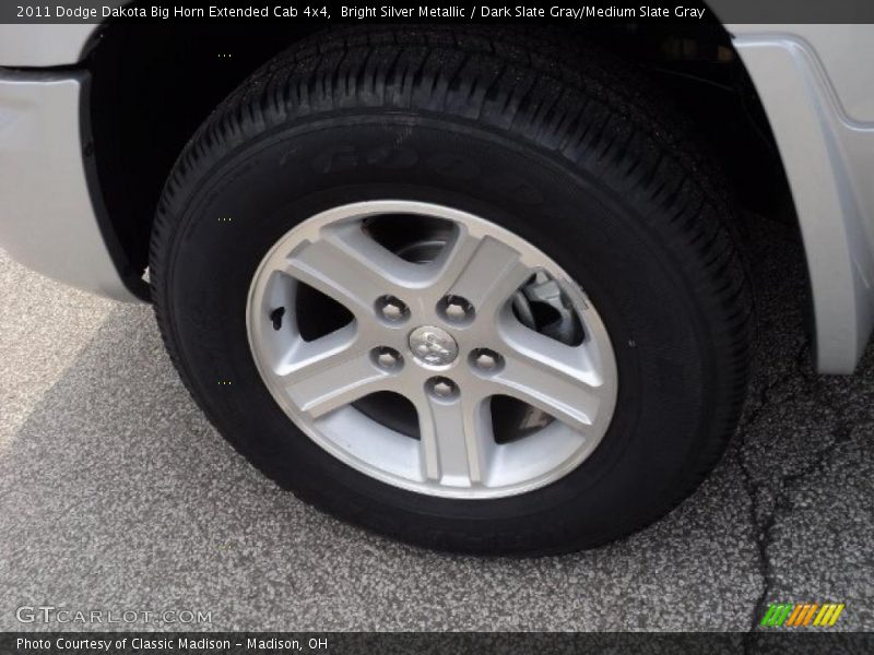  2011 Dakota Big Horn Extended Cab 4x4 Wheel
