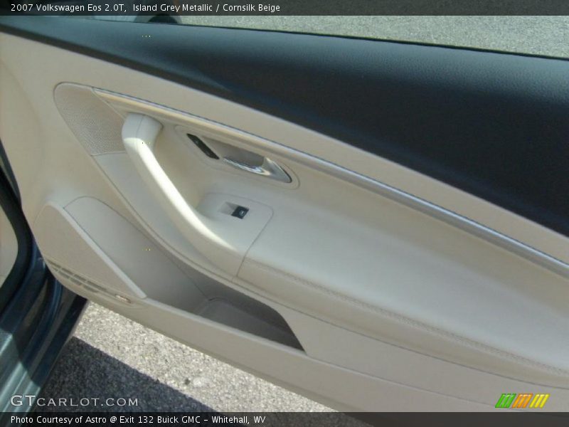 Island Grey Metallic / Cornsilk Beige 2007 Volkswagen Eos 2.0T