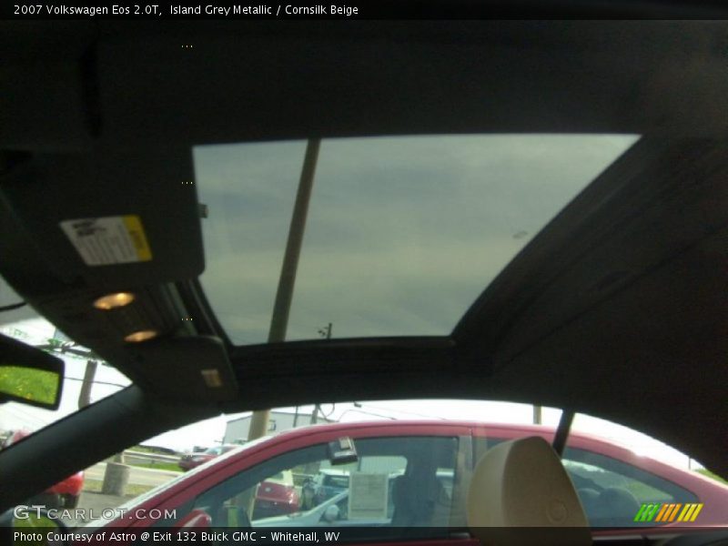 Island Grey Metallic / Cornsilk Beige 2007 Volkswagen Eos 2.0T