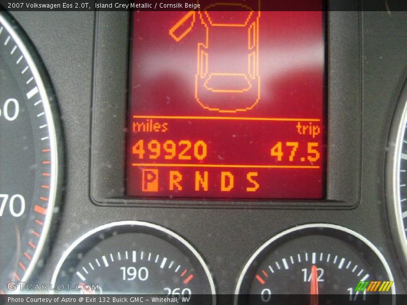 Island Grey Metallic / Cornsilk Beige 2007 Volkswagen Eos 2.0T