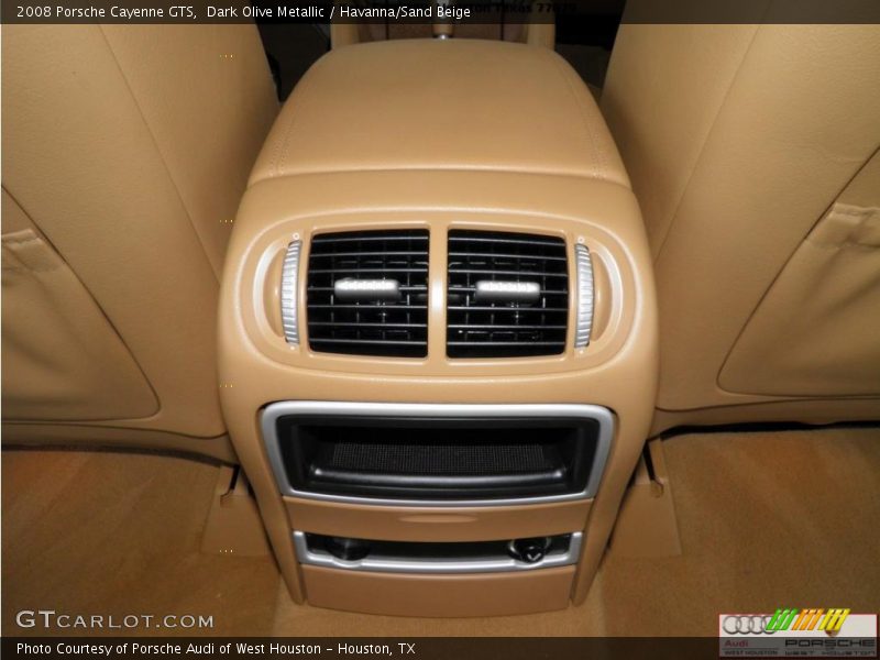 Dark Olive Metallic / Havanna/Sand Beige 2008 Porsche Cayenne GTS