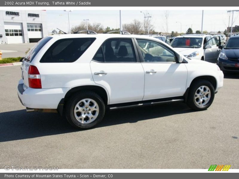 Taffeta White / Saddle 2002 Acura MDX Touring