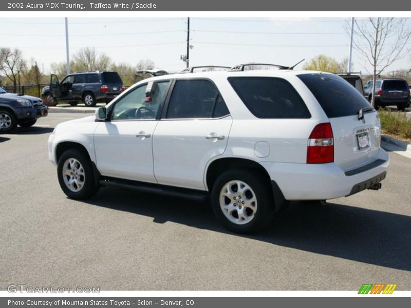 Taffeta White / Saddle 2002 Acura MDX Touring