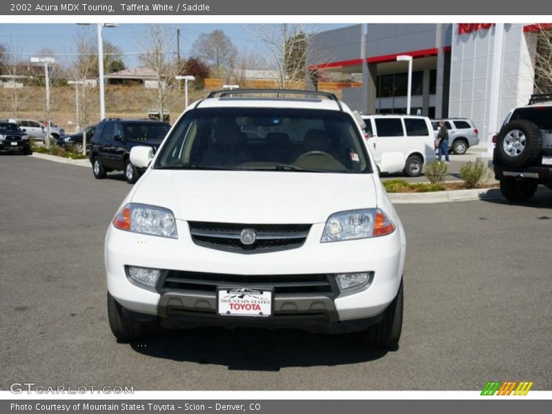 Taffeta White / Saddle 2002 Acura MDX Touring