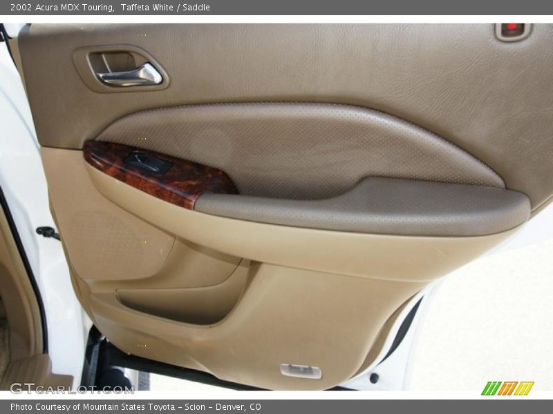 Taffeta White / Saddle 2002 Acura MDX Touring