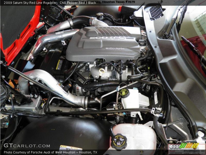 Chili Pepper Red / Black 2009 Saturn Sky Red Line Roadster