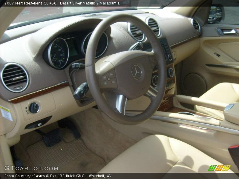 Desert Silver Metallic / Macadamia 2007 Mercedes-Benz GL 450