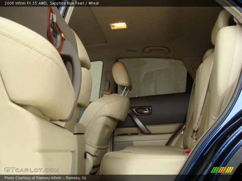 Sapphire Blue Pearl / Wheat 2006 Infiniti FX 35 AWD