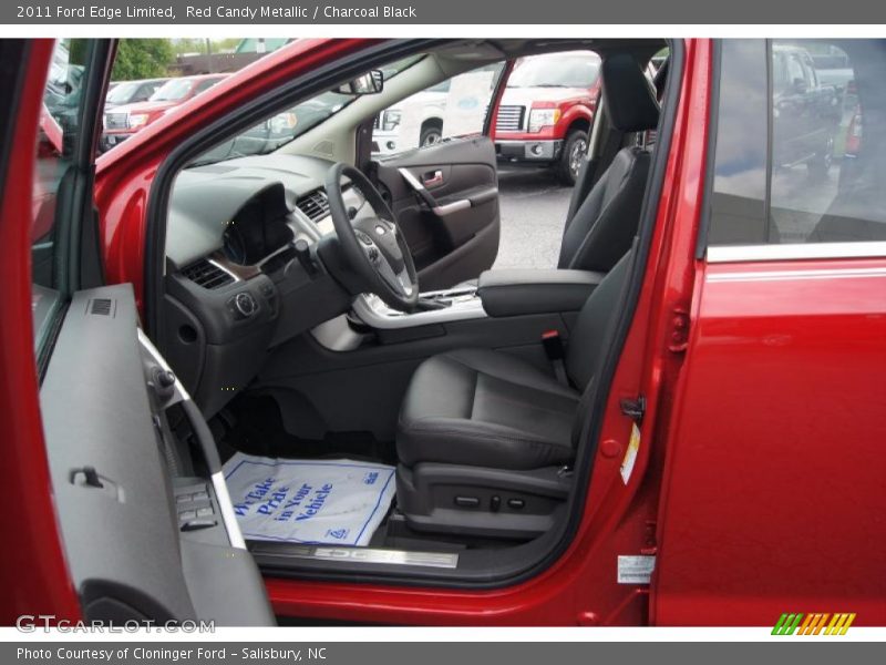Red Candy Metallic / Charcoal Black 2011 Ford Edge Limited