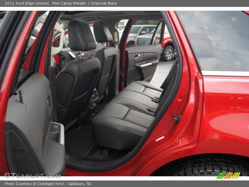 Red Candy Metallic / Charcoal Black 2011 Ford Edge Limited