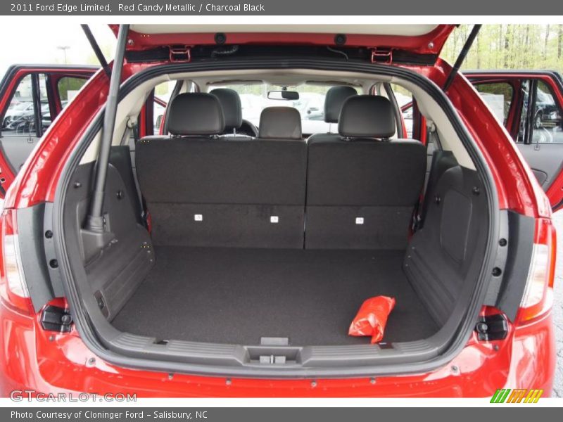 Red Candy Metallic / Charcoal Black 2011 Ford Edge Limited