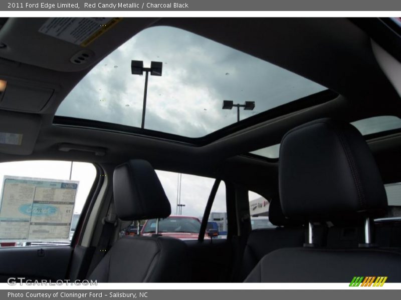 Red Candy Metallic / Charcoal Black 2011 Ford Edge Limited