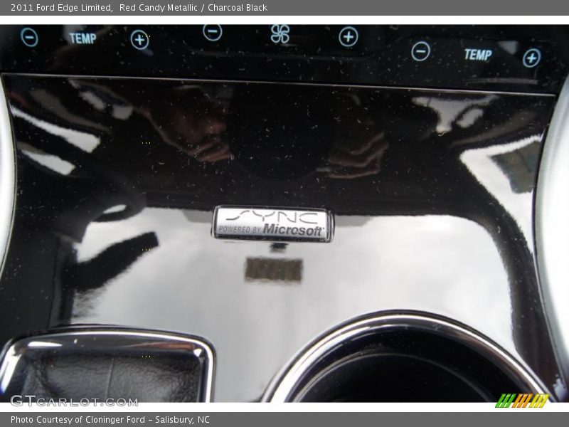 Red Candy Metallic / Charcoal Black 2011 Ford Edge Limited