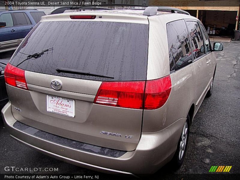 Desert Sand Mica / Fawn Beige 2004 Toyota Sienna LE