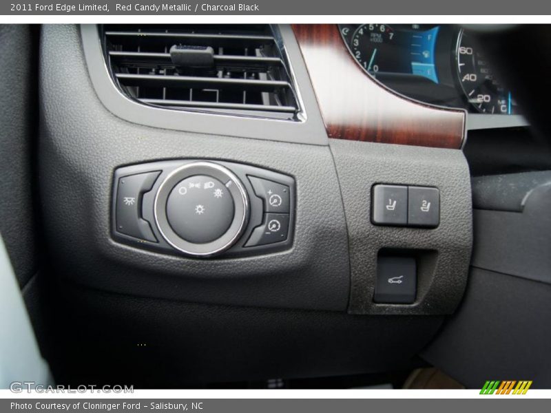 Red Candy Metallic / Charcoal Black 2011 Ford Edge Limited