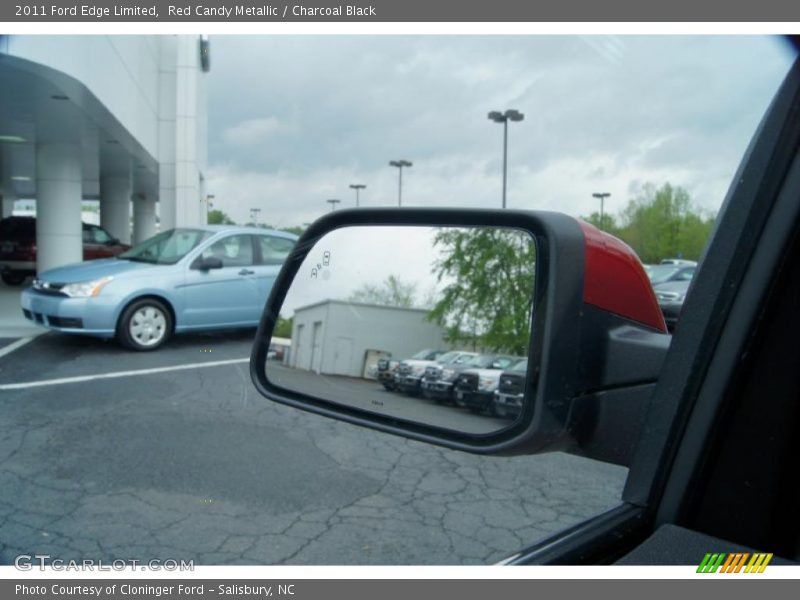 Red Candy Metallic / Charcoal Black 2011 Ford Edge Limited